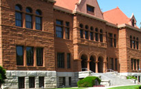 The historic courthouse in Santa Ana, California. Just a short drive from Chapman University's Orange Campus.