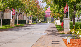 Empty campus