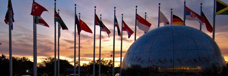 Chapman's Global Citizens Plaza.