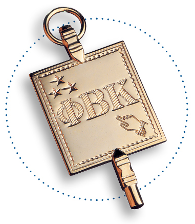 Phi Beta Kappa key