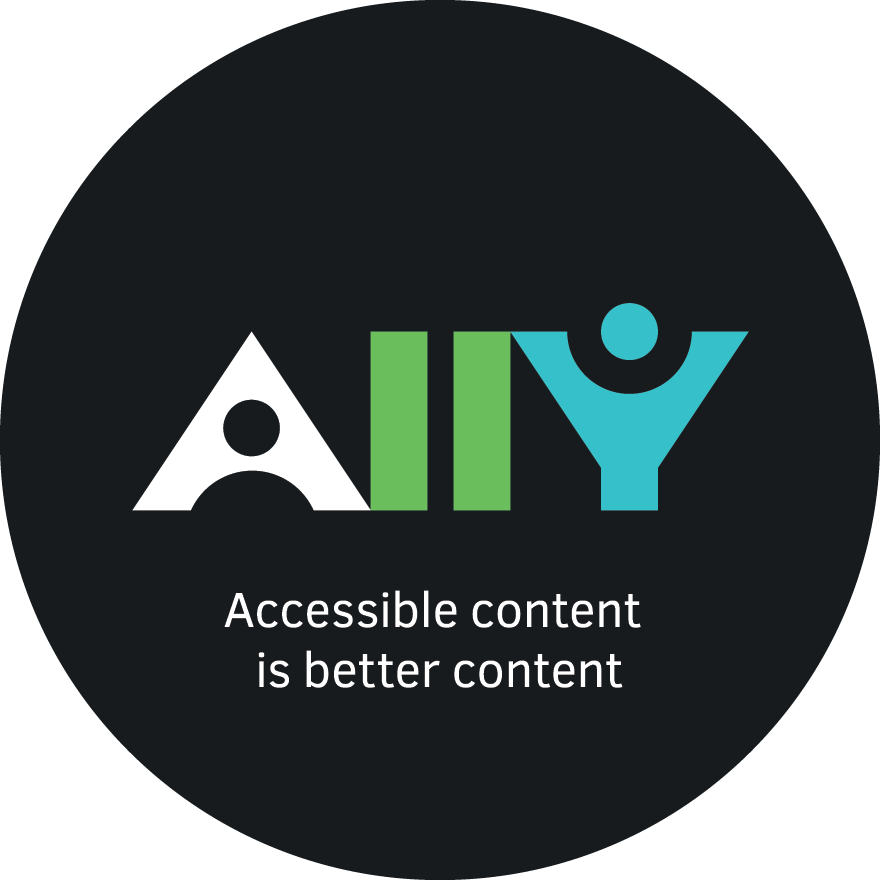 Ally Logo - Accessible content is better content