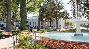 Fountain in Old Towne Orange