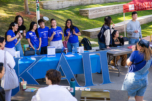 Professional fraternity tabling