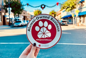 Alumni owned-businesses decal