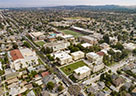 overhead shot of Orange County