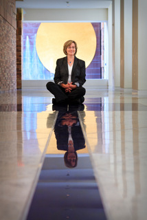 Gail Stearns and Solar Fountain