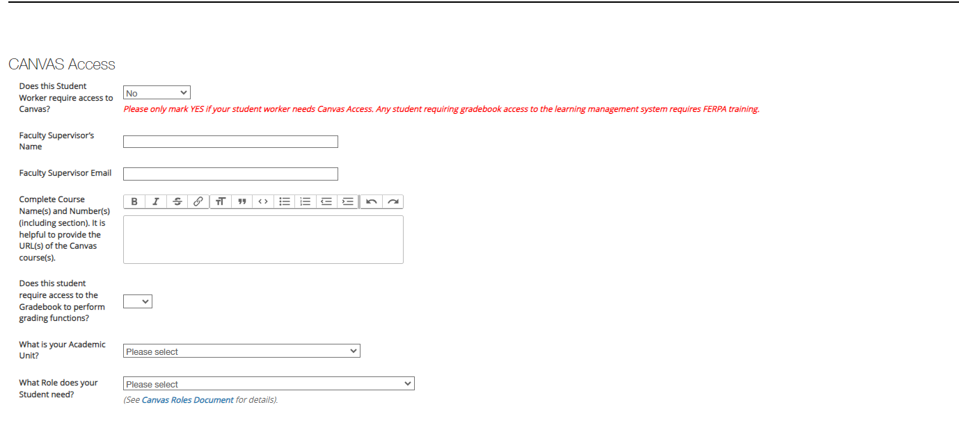 Question about Canvas access in PeopleAdmin