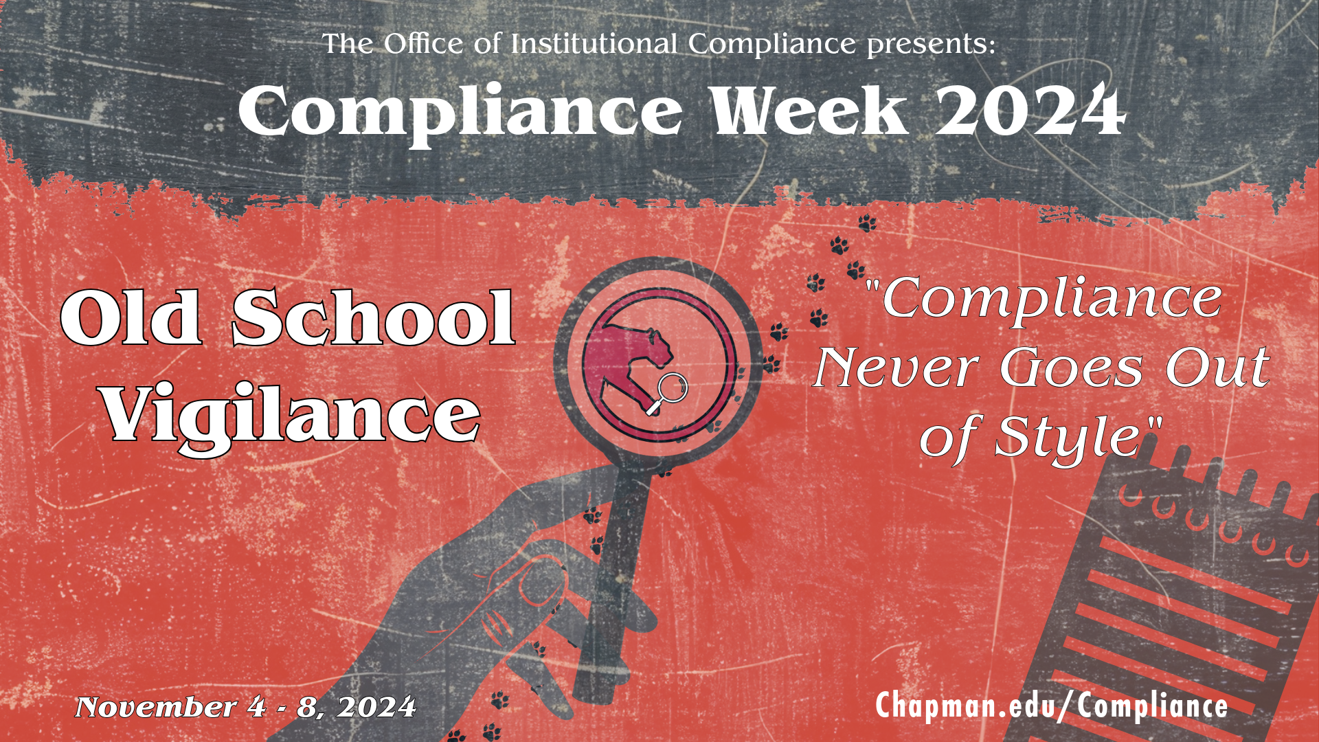 Compliance Week 2024 Poster