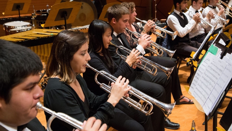 Chapman Music students performing