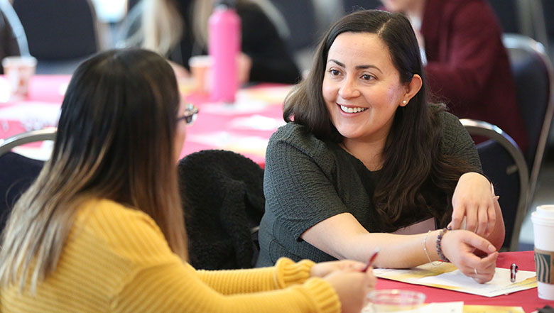 Attendees at Women's Leadership Forum