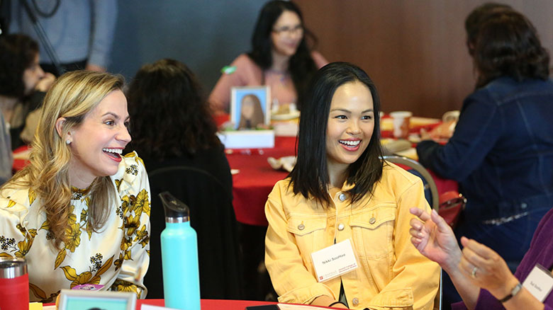 Attendees at Women's Leadership Forum