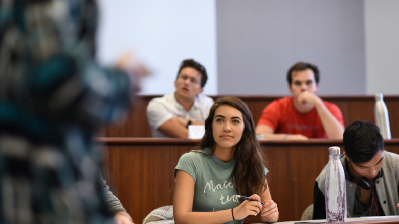 Students in a one-credit class.