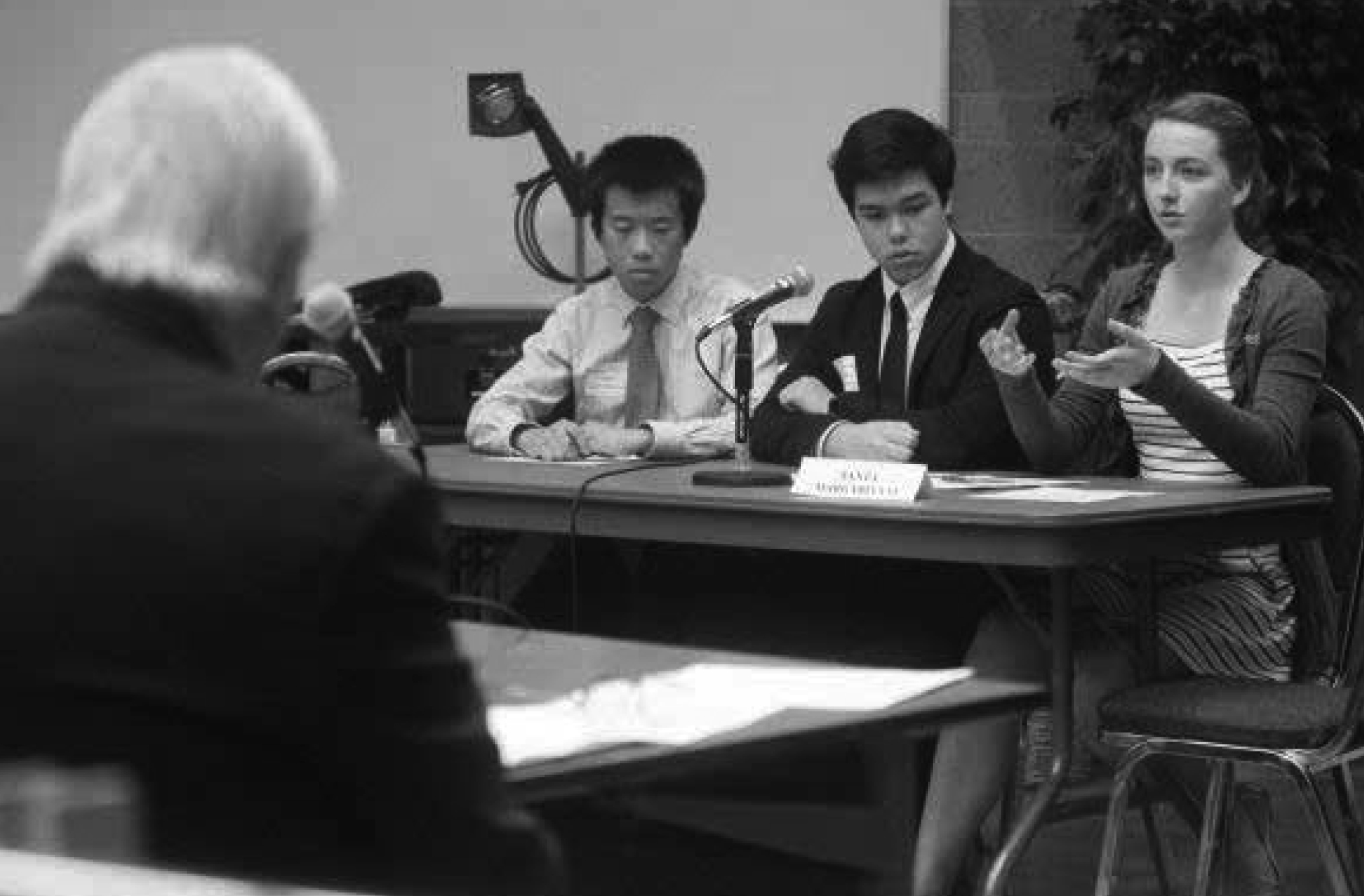 High School Participants at the 2017 Ethics Bowl at Chapman University