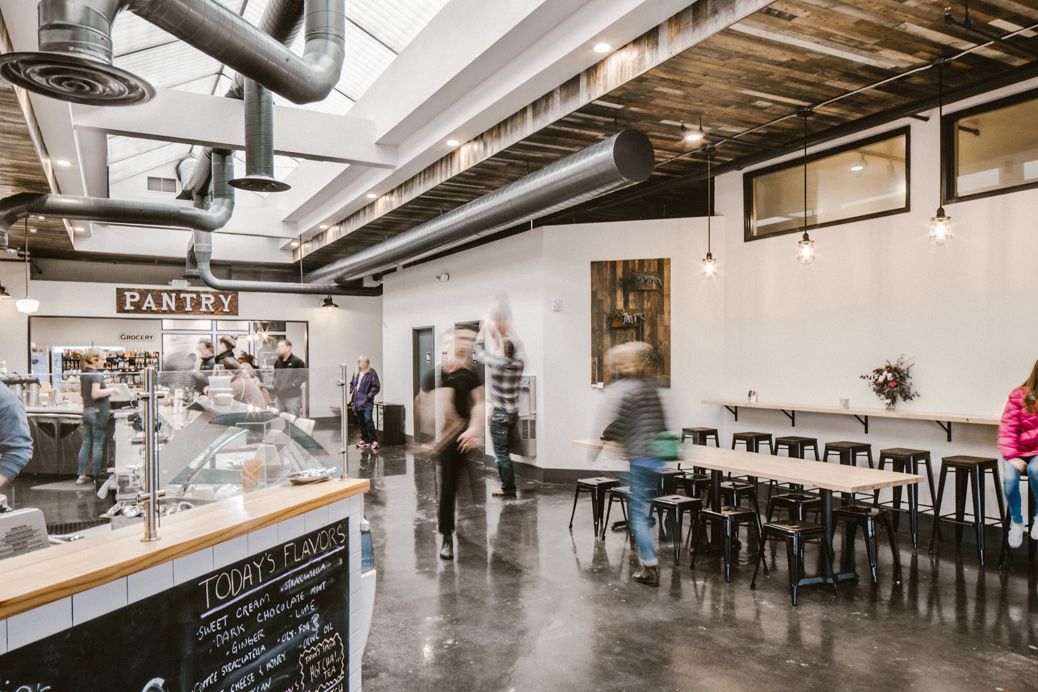 interior of restaurant 