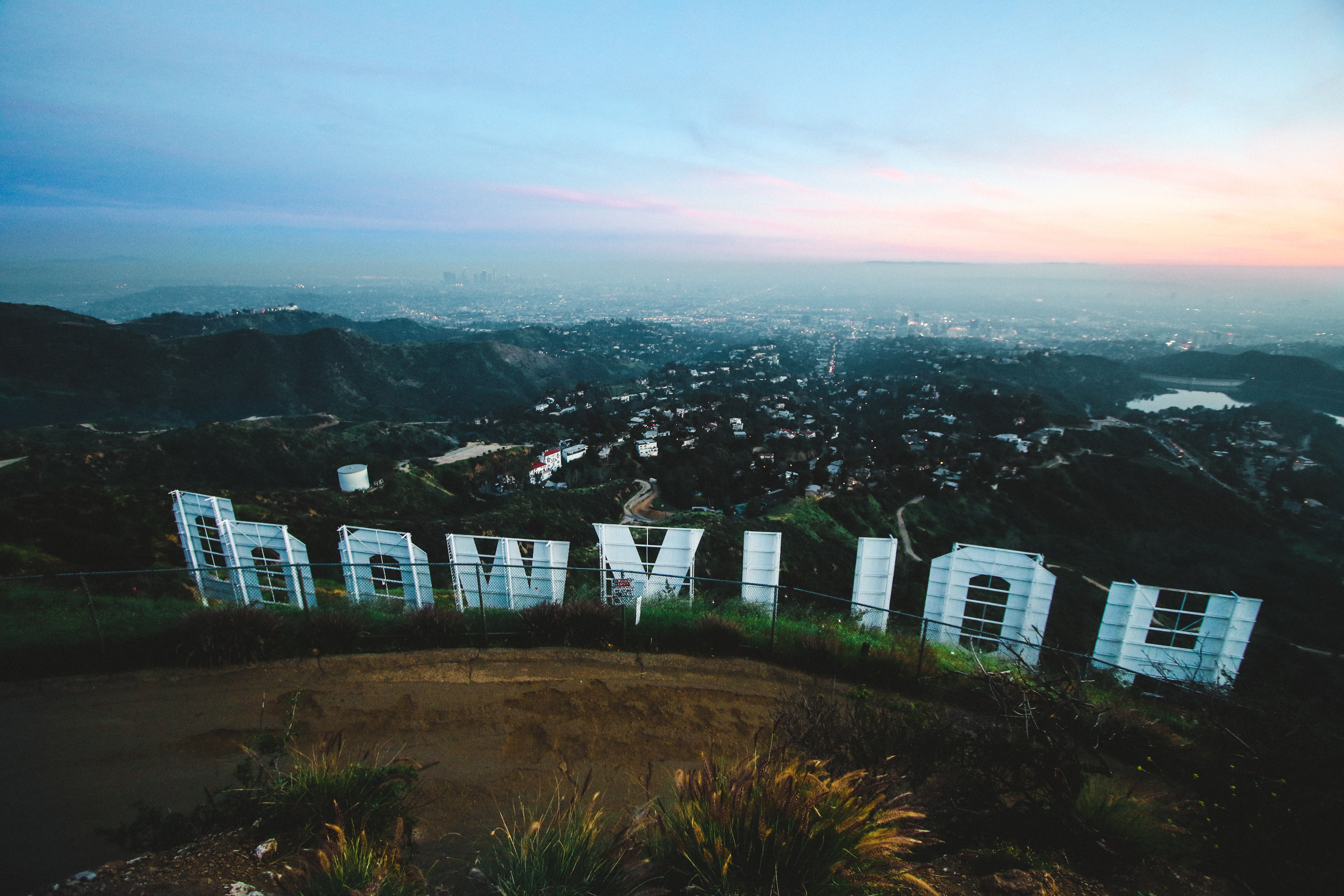 Hollywood sign