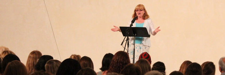 Actor Lesley Nicol at Chapman WordTheatre Event Sept. 16, 2013